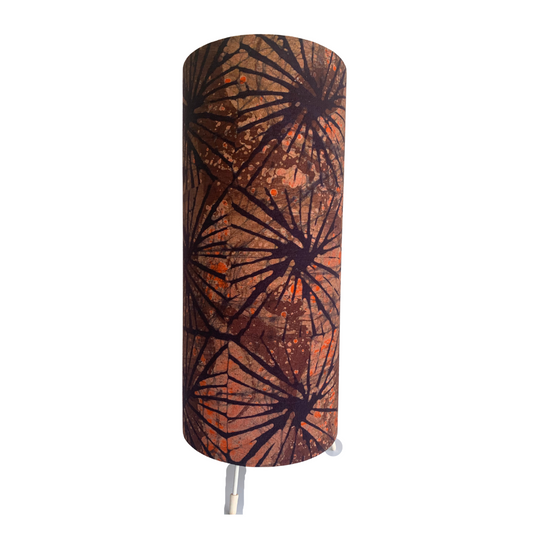 Brown Orange star table lamp