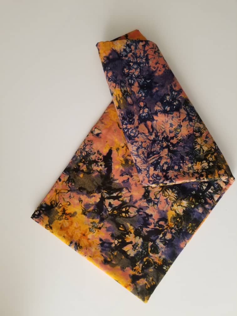 Multi Colored Batik Fabric